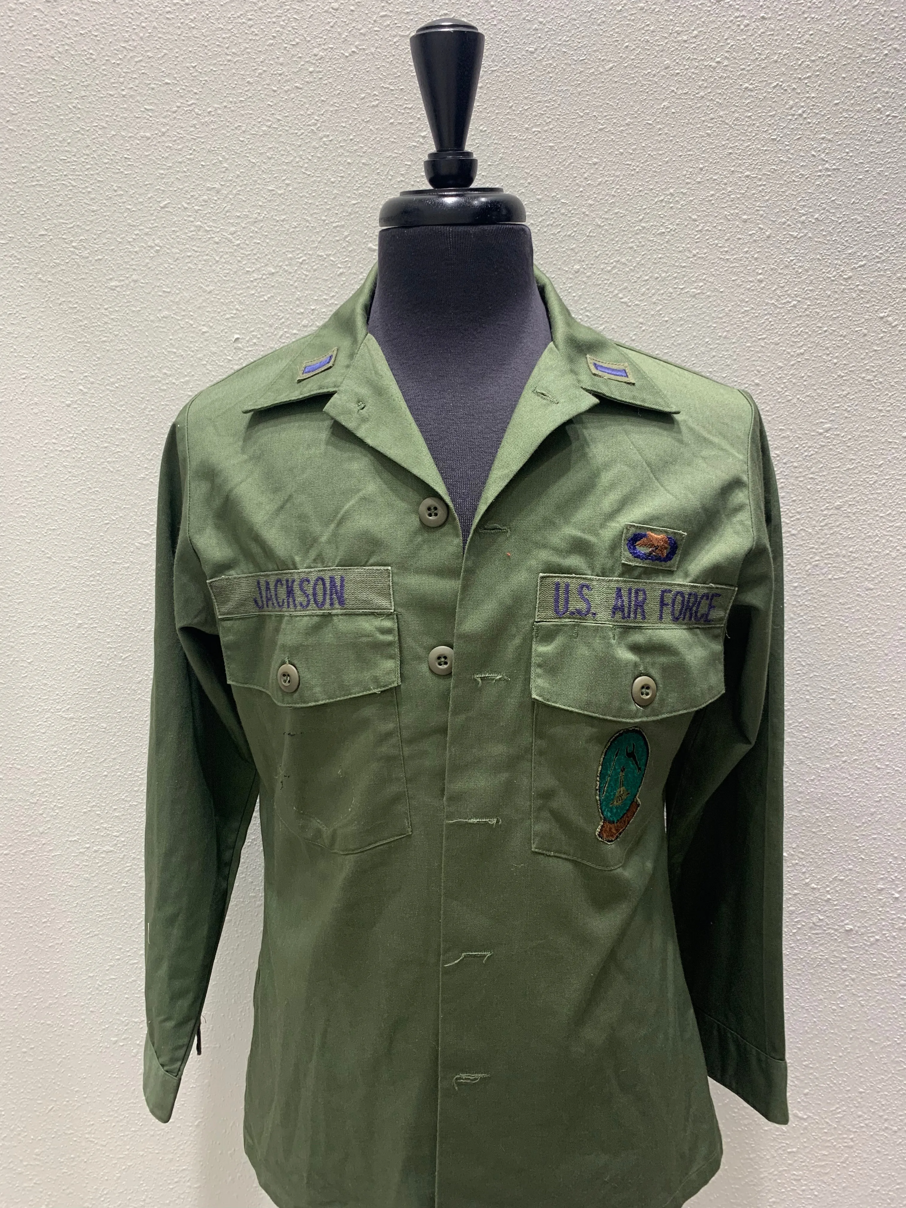 Vintage Repurposed Aerosmith Military Jacket