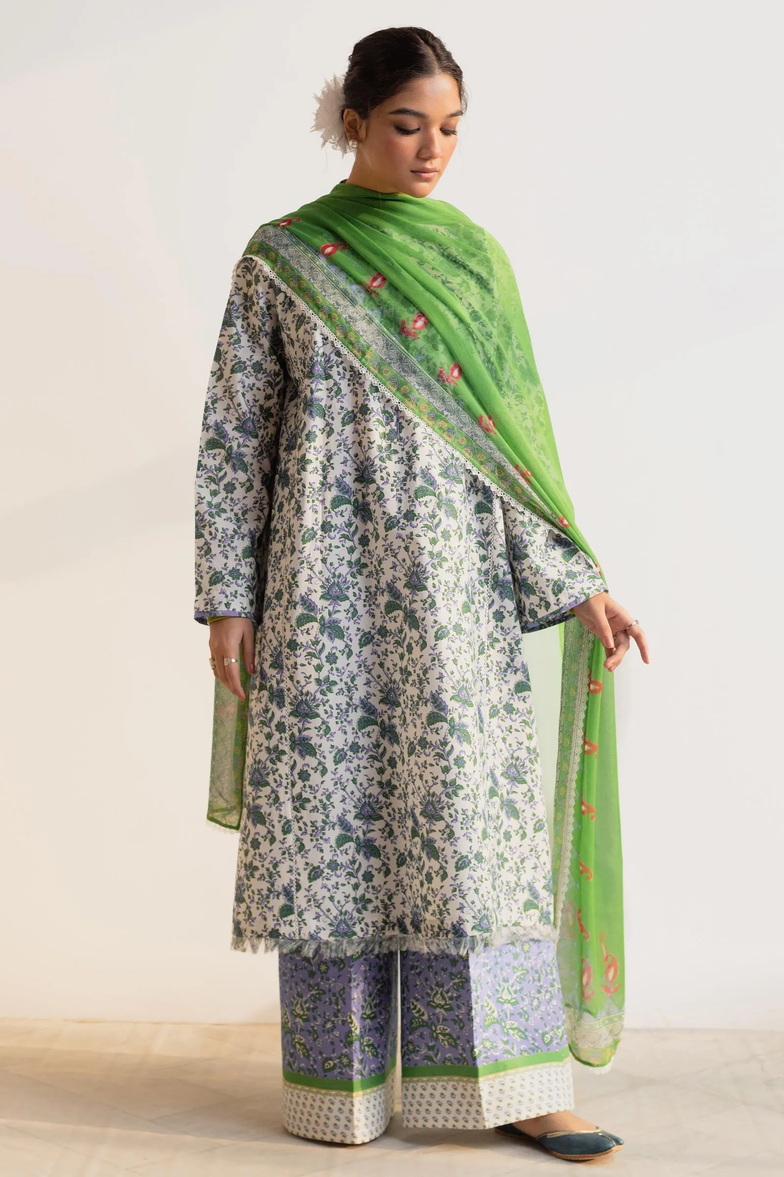 Zara Shahjahan Coco Prints Lawn Collection Nargis-D2