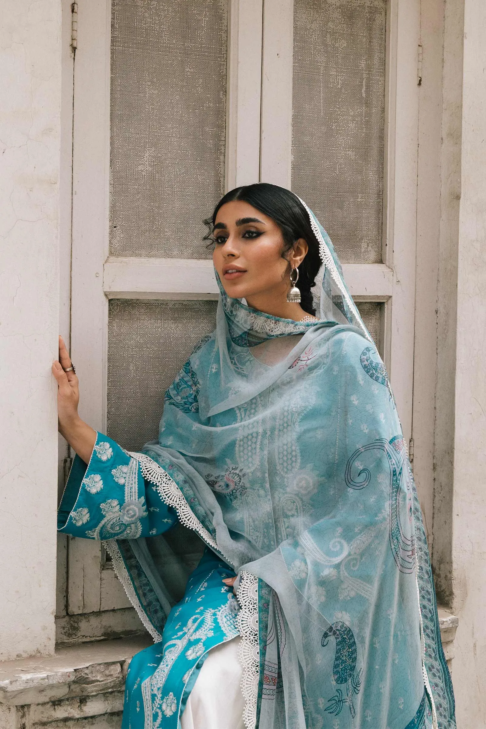 Zara Shahjahan Luxury Eid Lawn Collection 2022 – Ayla-B