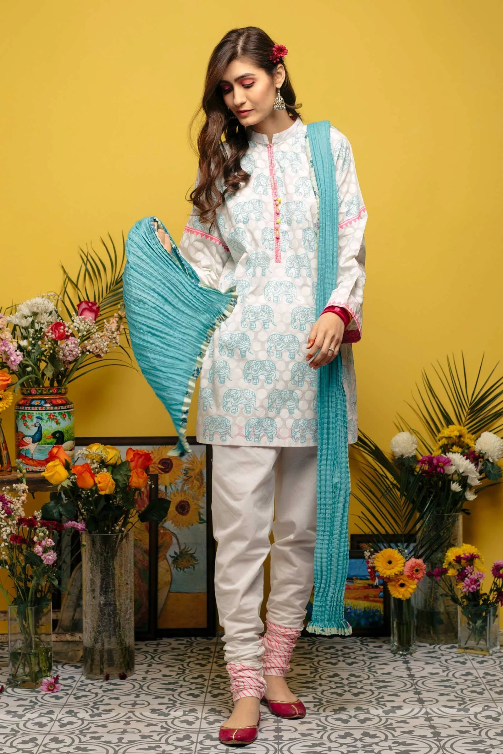 Zara Shahjahan Spring/Summer Lawn Collection 2018 – Punjab Vol.1 - 1132