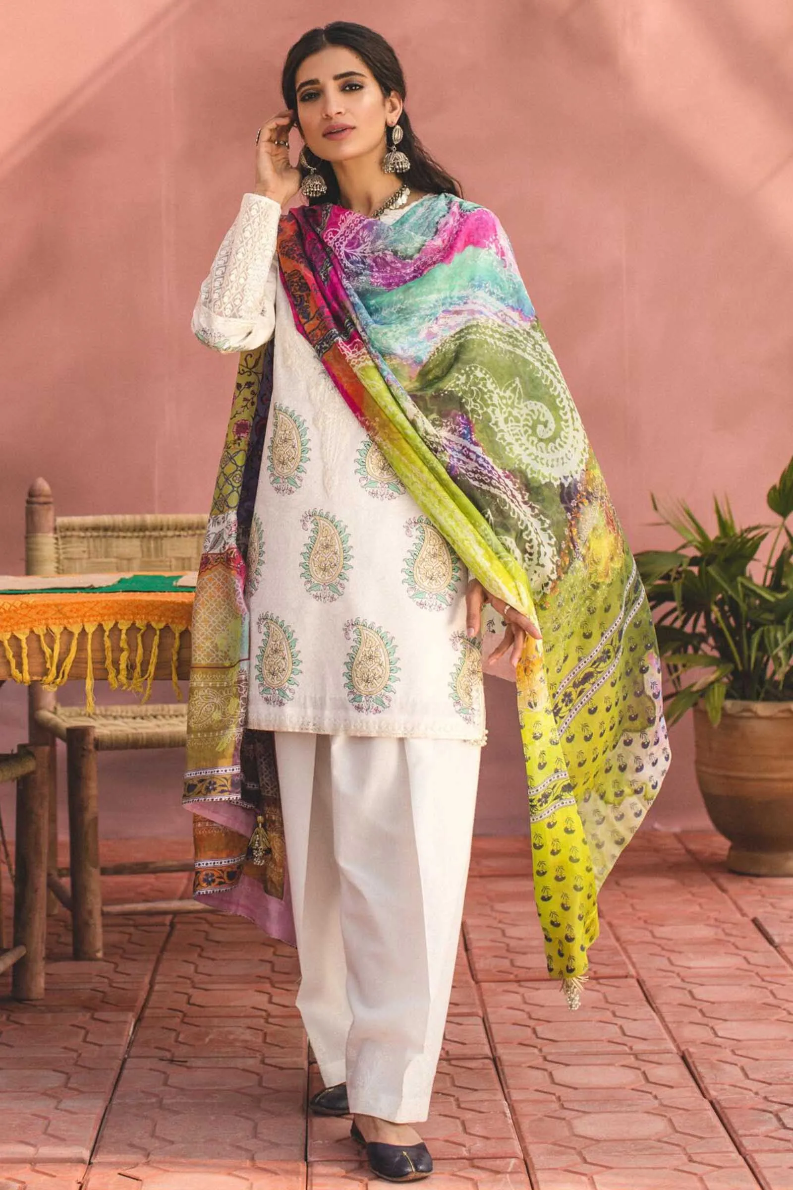 Zara Shahjahan Spring/Summer Luxury Lawn Collection 2019 – Minah-B