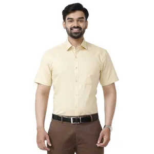 Zurich - Yellow Formal Shirts for Men | Ariser